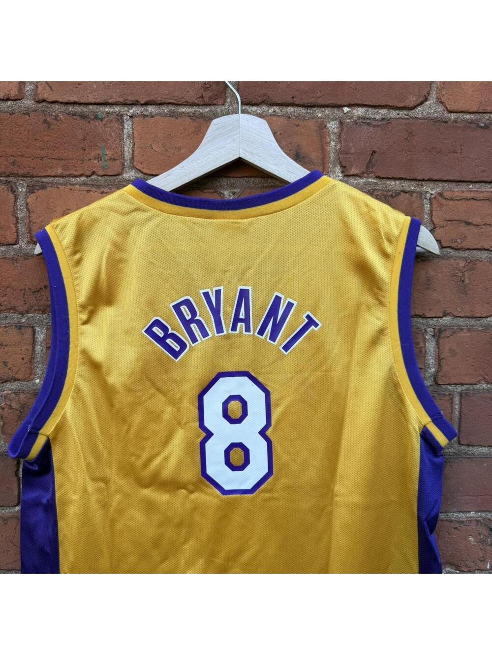 vintage Los Angeles lakers Kobe Bryant champion kids jersey - Picture 4 of 7